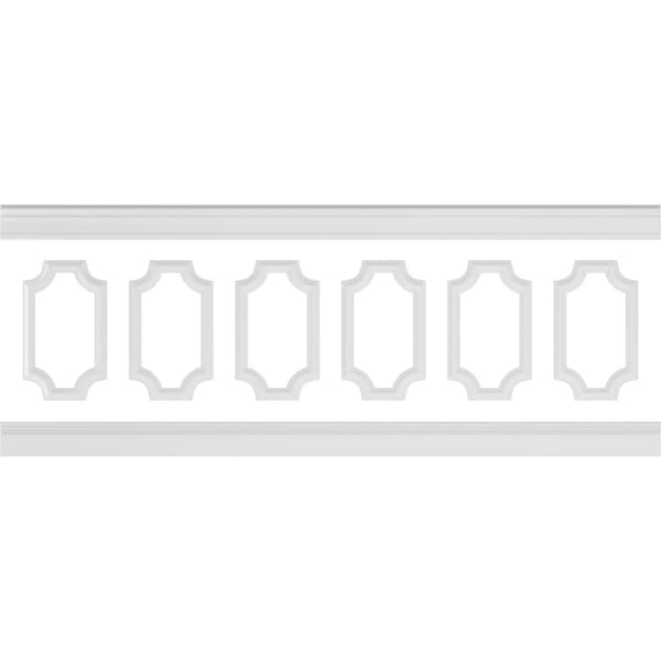 Ekena Millwork Wainscot Paneling Kit, Urethane, 94-1/2 in L, Factory Primed WPKUSC071P036 - main